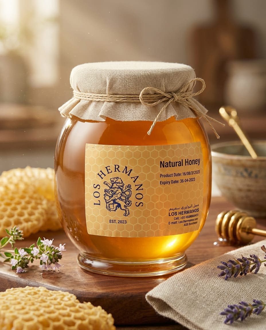 Natural Sidr honey (عسل سدر طبيعي) 300 ML